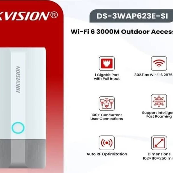 Hikvision Wi-Fi 6 3000M Outdoor Access Point