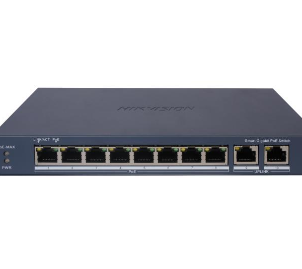 Hikvision 8 Port Gigabit POE Switch