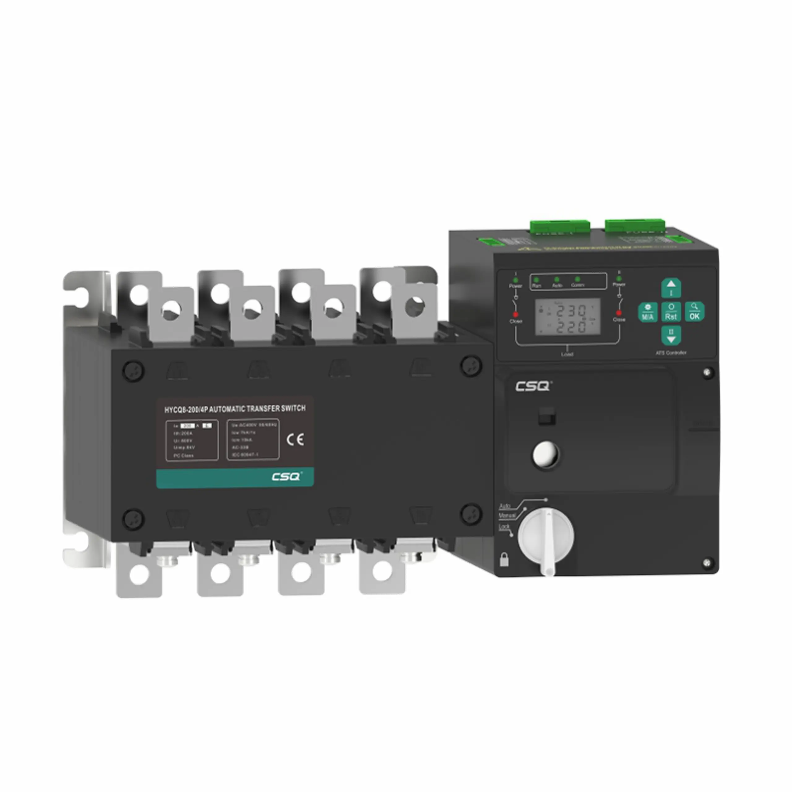 hycq8-series-intelligent-type-automatic-transfer-switch-2.png 250A Automatic Changeover Switch - Image 1